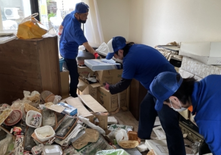 どんな状況の現場でもスムーズに片付け