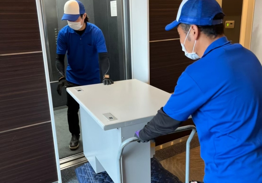 電話1本ですぐに片付け対応が可能