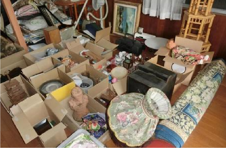ご遺品の仕分け