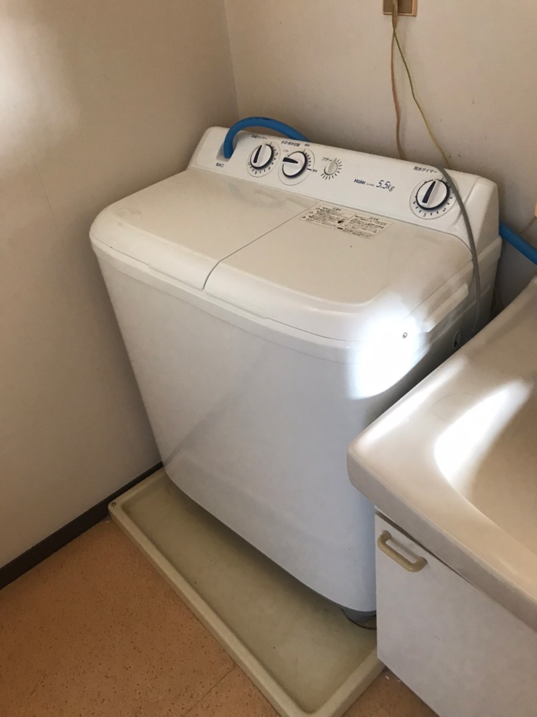 仙台市若林区若林～⤴️美品‼️AQUA4.5kg洗濯機/仙台市内配送設置無料 