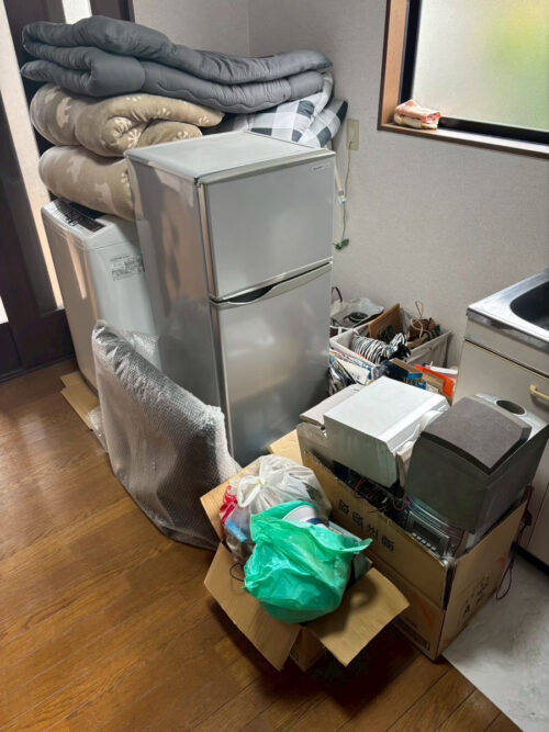 仙台市青葉区米ケ袋【アパート1DK 不用品回収・買取(軽トラLプラン)】の作業実績