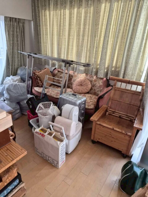 仙台市太白区長町【マンション2LDKの遺品整理・不用品回収】の作業実績