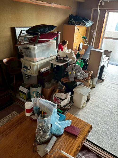 仙台市宮城野区高砂での「マンション3DK 遺品整理・不用品回収」の作業実績