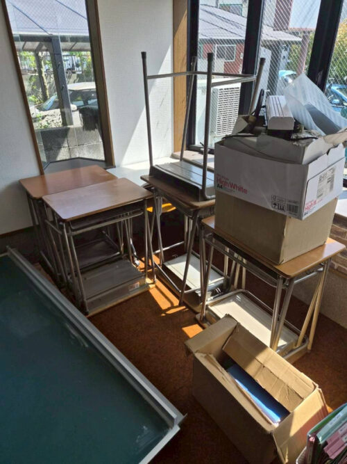 仙台市泉区南光台での【学習塾移転に伴う不用品回収・簡易引越し】作業実績