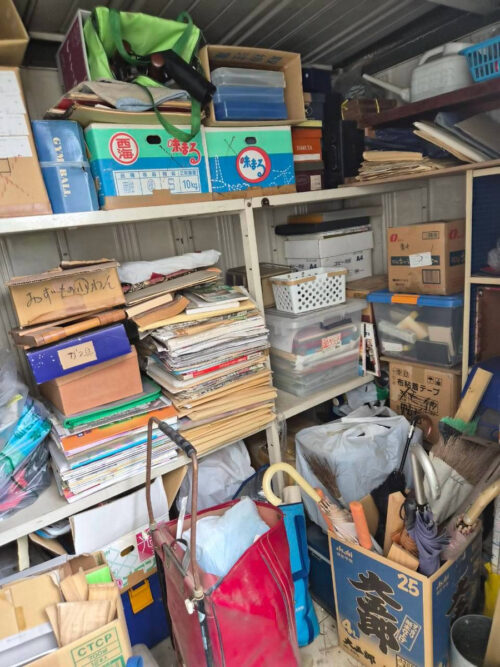 仙台市若林区南小泉での【物置2台の不用品の片付け・買取】の作業実績